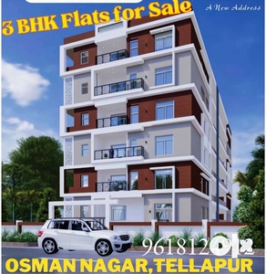 3 BHK Flats for Sale in Tellapur