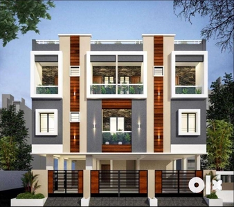 BRAND NEW 3BHK READY TO MOVE BACK SIDE ANJANEYA TEMPLE ONROAD PROPERTY