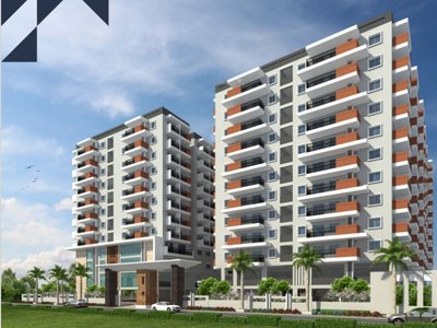 1251 sq ft 2 BHK 2T West facing Apartment for sale at Rs 86.31 lacs in Project in Miyapur, Hyderabad