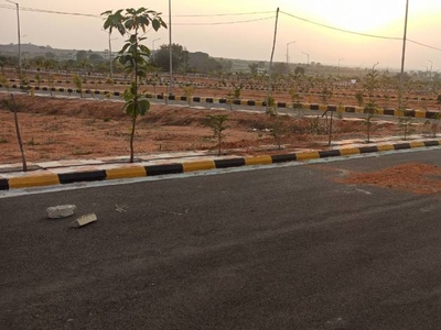 1359 sq ft NorthEast facing Plot for sale at Rs 24.92 lacs in Akshita Golden Breeze 5 in Maheshwaram, Hyderabad