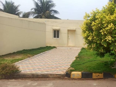 1530 sq ft NorthEast facing Completed property Plot for sale at Rs 25.00 lacs in Akshita Golden Breeze 4 in Maheshwaram, Hyderabad