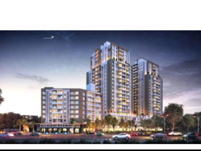 1053 sq ft 2 BHK 2T East facing Apartment for sale at Rs 80.00 lacs in Kakkad La Vida 9th floor in Balewadi, Pune