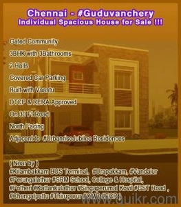 3 BHK 1750 Sq. ft Villa for Sale in Nandivaram Guduvancheri, Chennai