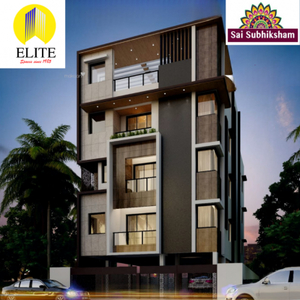 1268 sq ft 3 BHK 3T North facing Apartment for sale at Rs 1.39 crore in Elite Sai Subhiksham 2th floor in Virugambakkam, Chennai