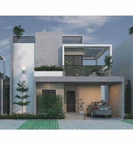 2560 sq ft 3 BHK 3T East facing Villa for sale at Rs 2.00 crore in MNR PRATISHTA in Raviryal, Hyderabad