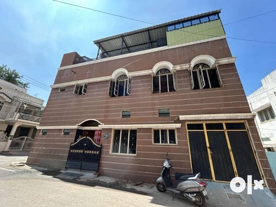 A 12 by 40 3BHK 2 floor house for rent in O.D Block, Subhash Nagar