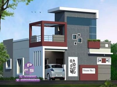 1300 sq ft 3 BHK 3T North facing IndependentHouse for sale at Rs 56.00 lacs in Project in Vandalur Kelambakkam Road, Chennai