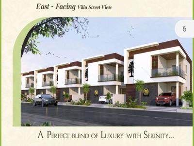 1897 sq ft 3 BHK 3T West facing Villa for sale at Rs 2.07 crore in Mirchi Venice City in Kollur, Hyderabad