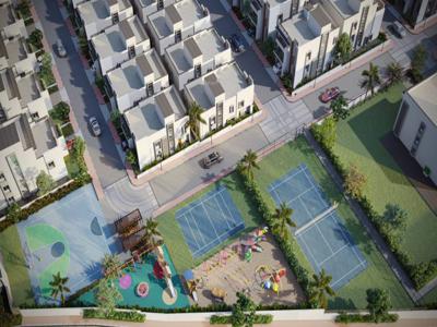 2745 sq ft 3 BHK 3T East facing Villa for sale at Rs 2.13 crore in Srigdha Rising East in Ghatkesar, Hyderabad