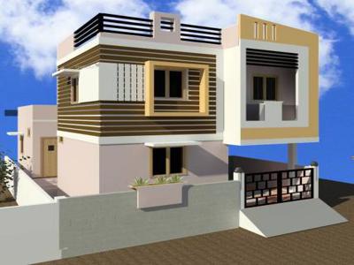 800 sq ft 2 BHK 2T North facing IndependentHouse for sale at Rs 42.50 lacs in Project in Vandalur Kelambakkam Road, Chennai