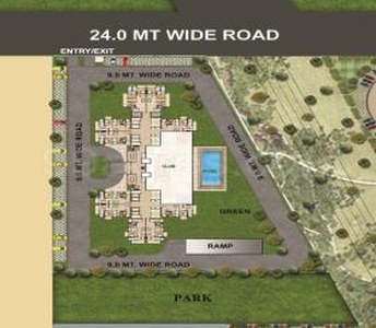 2 BHK Apartment For Sale in Omaxe hazratganj Residency