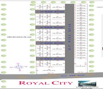 Residential Plot For Sale in Royal city Dasna