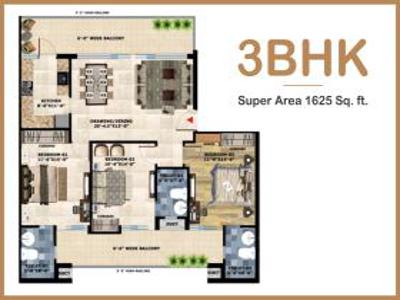 3 BHK Apartment For Sale in Beliston Avenue