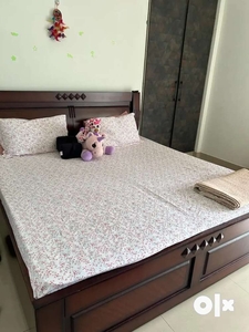 Ac room on rent, fully furnished room double bed with storage, fridge
