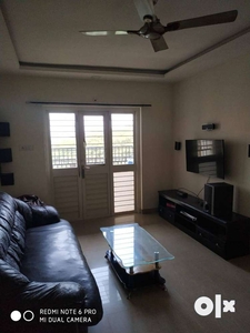3 BHK semi furnished apartment on rent.
