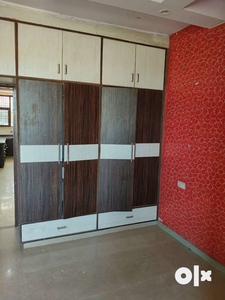 3bhk semi furnished flat gated society Peermuchala Dhakoli location