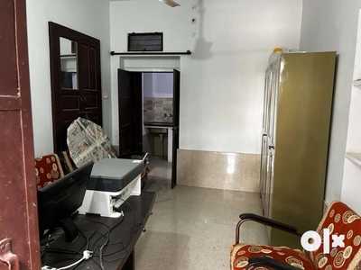 4 BHK with garage portion semi furnished house