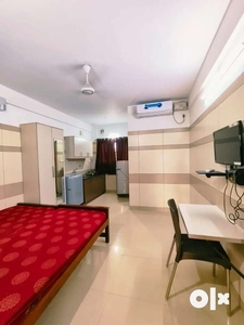 Family &Bachelor's. Studio Furnished Apartment For Rent At kakkanad