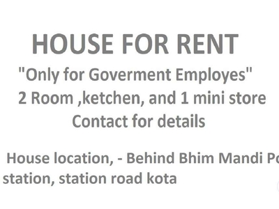 House For Rent, only for government Employees