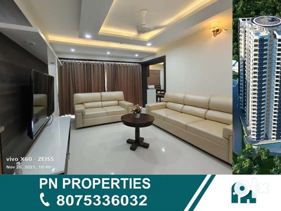 Luxury 3bhk furnished flat for rent near cyberpark thondayad bypass