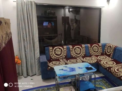 Urgent Sell 3Bhk Flat fully furnished at best society