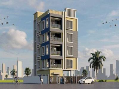 1200 sq ft 3 BHK 2T North facing Apartment for sale at Rs 62.00 lacs in New Town Satish 4th floor in New Town, Kolkata