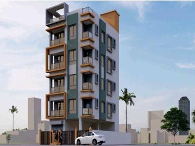 1200 sq ft 3 BHK 2T North facing Apartment for sale at Rs 62.00 lacs in Vastu New Project 4th floor in New Town, Kolkata
