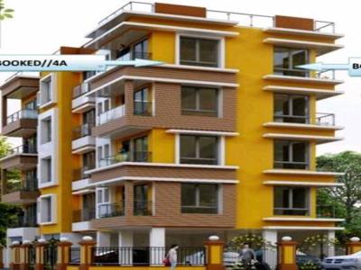 1250 sq ft 3 BHK 2T Apartment for sale at Rs 71.00 lacs in New Town Satish in New Town, Kolkata