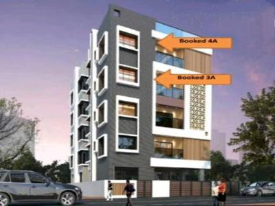 1250 sq ft 3 BHK 2T North facing Apartment for sale at Rs 65.00 lacs in New Town Satish 3th floor in New Town, Kolkata