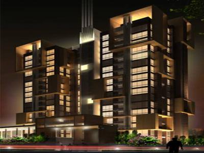 1500 sq ft 3 BHK 3T South facing Apartment for sale at Rs 1.65 crore in KGC Solitaire 20 16th floor in Sealdah, Kolkata