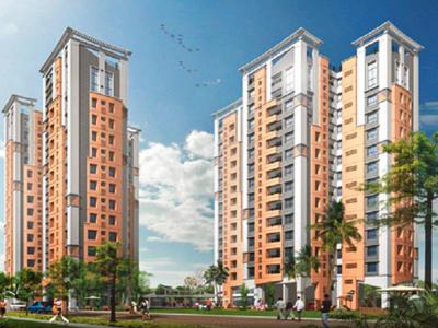 1769 sq ft 3 BHK 3T South facing Apartment for sale at Rs 2.50 crore in Unimark Heritage Srijan Park 9th floor in Ballygunge, Kolkata
