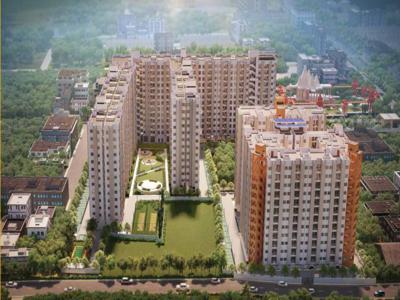 630 sq ft 2 BHK 2T Apartment for sale at Rs 15.80 lacs in Eden Solaris Joka in Joka, Kolkata