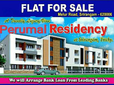 3 BHK Residential Apartment 1200 Sq.ft. for Sale in Srirangam, Tiruchirappalli