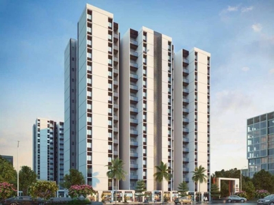 820 sq ft 2 BHK 2T West facing Launch property Apartment for sale at Rs 44.00 lacs in Malpani Green Park Plot 2 6th floor in Fursungi, Pune