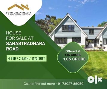 4 BHK Villa for Sale at Sahastradhara Road