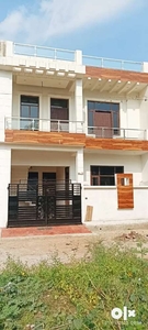 AKTU university jankipuram 1250sqft duplex for sale in gated colony