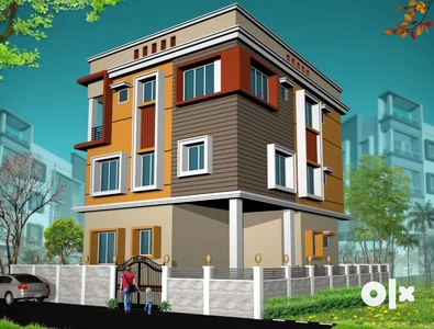 Brahmapur KMC area South East 2Bhk with Covered Kitchen at 16.39 Lacs