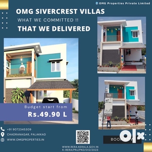Luxury Independent Villas for sale at prime location of Palakkad