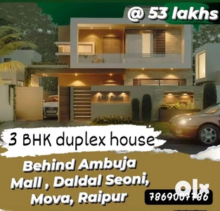 Ready to move 3bhk duplex house