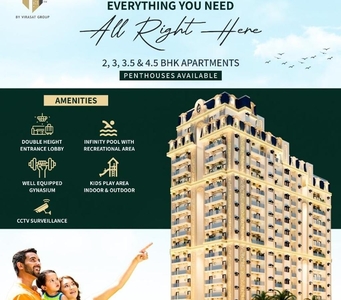 Virasat Udai Grand-Best Luxury Apartments 3-6 BHK In Lucknow