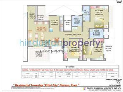 3 BHK Flat / Apartment For RENT 5 mins from Chakan