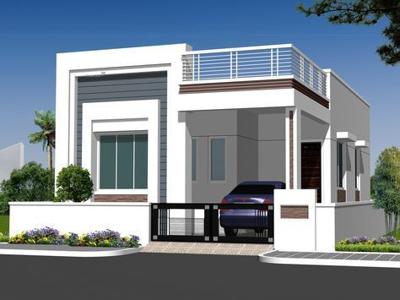 1000 sq ft 2 BHK 3T SouthEast facing IndependentHouse for sale at Rs 49.00 lacs in Project in Kandigai, Chennai