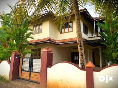 3BHK Semifurnished Villa with 6cent near Kottayam Kanjkuzhy.1750sqft