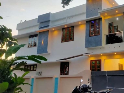 5 cent 4 Bhk New House Just 1 Km From NS Hospital, Near By Pass Kollam