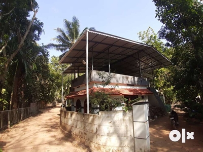 10 cent Plot with house for sale in elavumthitta