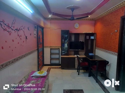 Real photo Semi furnished 1bhk rent At Chembur Bachelor welcome
