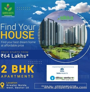 2 Bedroom Apartment / Flat for sale in Sikka Kaamya Greens, Sector 10, Greater Noida