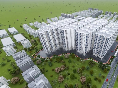 1226 sq ft 2 BHK 2T West facing Apartment for sale at Rs 49.04 lacs in Project in Karmanghat, Hyderabad
