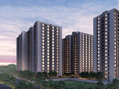 1233 sq ft 3 BHK Apartment for sale at Rs 91.24 lacs in Goyal Riviera Prestige in Sarkhej, Ahmedabad