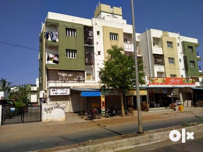 2 BHK flat for sale near 120 ft ring road, Bharat Nagar, Bhavnagar